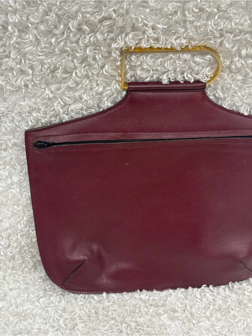 Delvaux MODEL DEPOSE Women's Leather Clutch